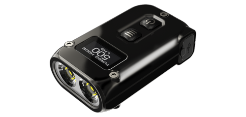 NITECORE - Lampe porte-clés rechargeable - TINI2 Acier - 500 Lm