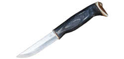 ARCTIC LEGEND - Couteau nordique Hobby knife - Manche bois teint noir