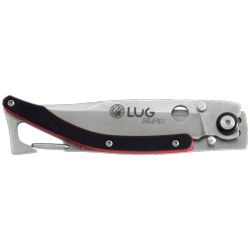 LUG - Couteau pliant - Alpin SP1 Acier - Noir/Rouge