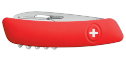SWIZA - Couteau suisse 11 fonctions avec tire-tique - TT03 Rouge