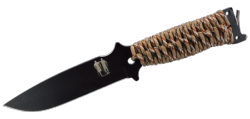 WILDSTEER - Couteau fixe - KRS Knife Rescue Survival - 3 fonctions