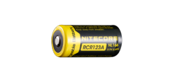 NITECORE - Accu rechargeable li-ion RCR123A - 650mAh