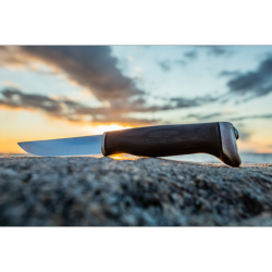ARCTIC LEGEND - Couteau nordique Hobby knife - Manche bois teinté noir