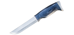 ARCTIC LEGEND - Couteau nordique Bear knife - Manche bois teint noir