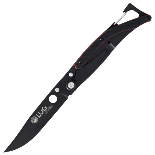 LUG - Couteau pliant - Alpin SP1 Titanium - Noir/Rouge